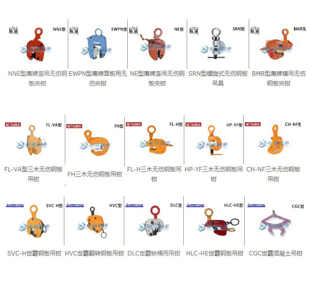 進口鋼板吊鉗